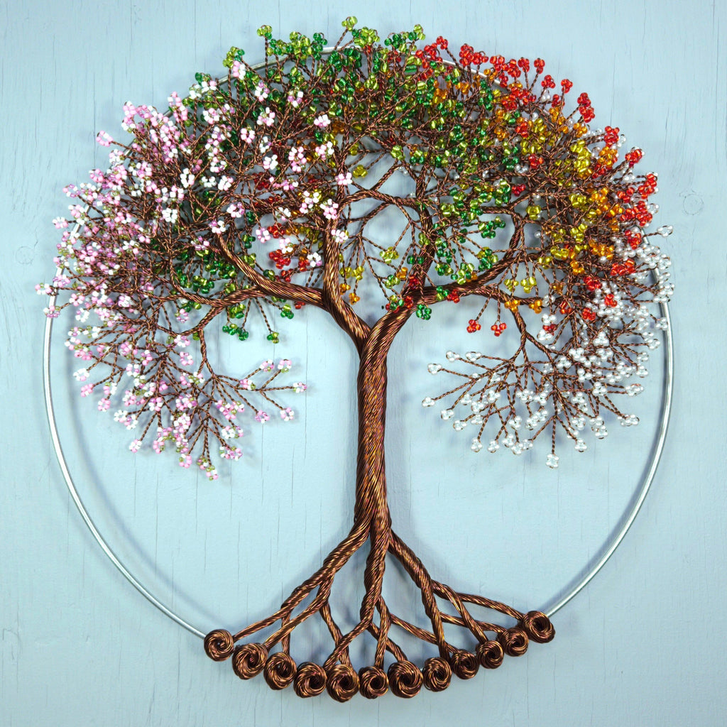 Decorative wall art of a tree