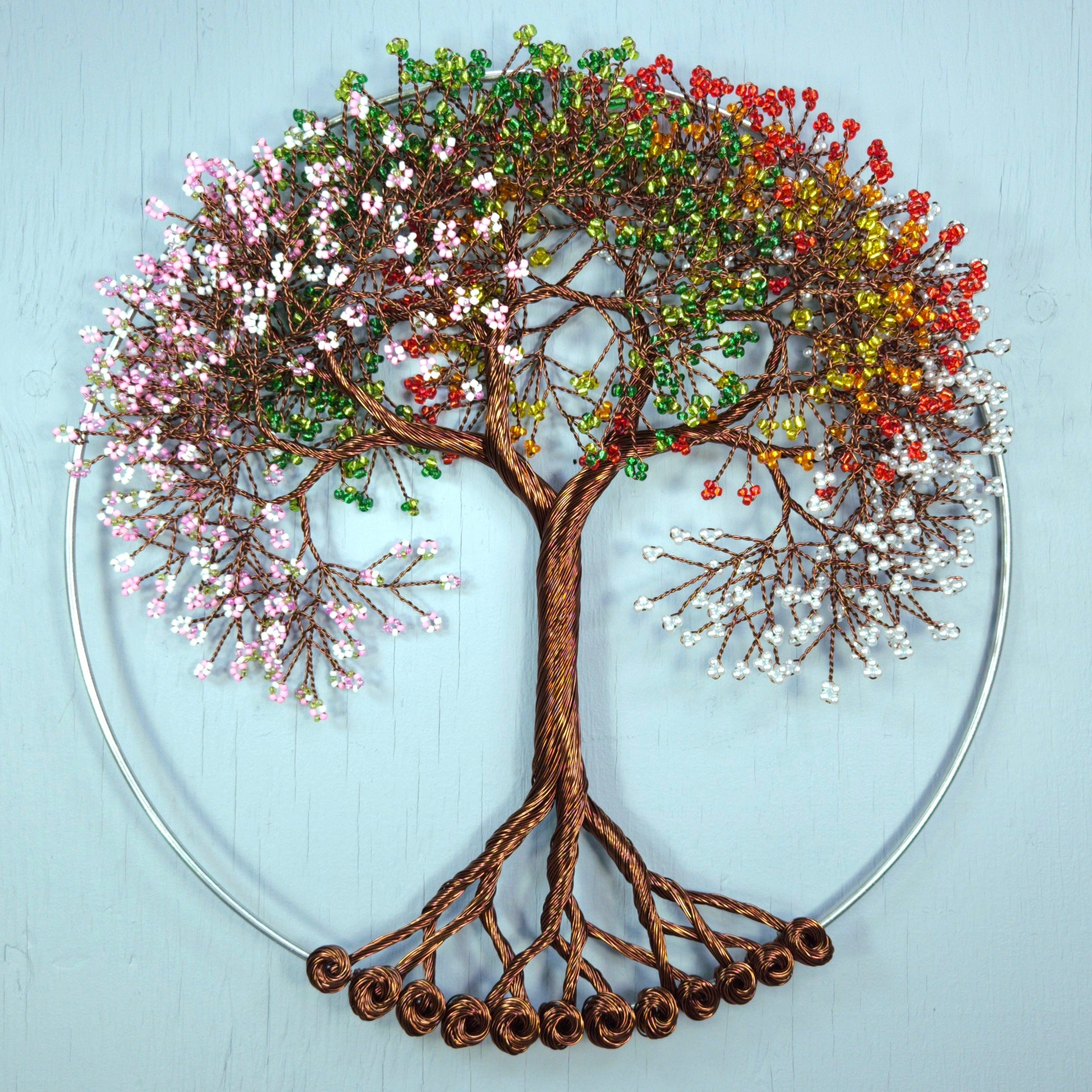Decorative wall art of a tree