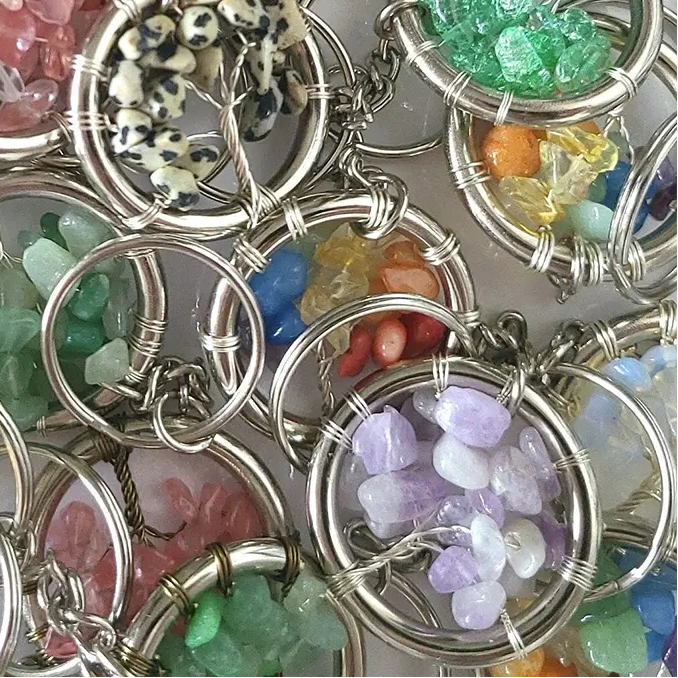 colourful keychains